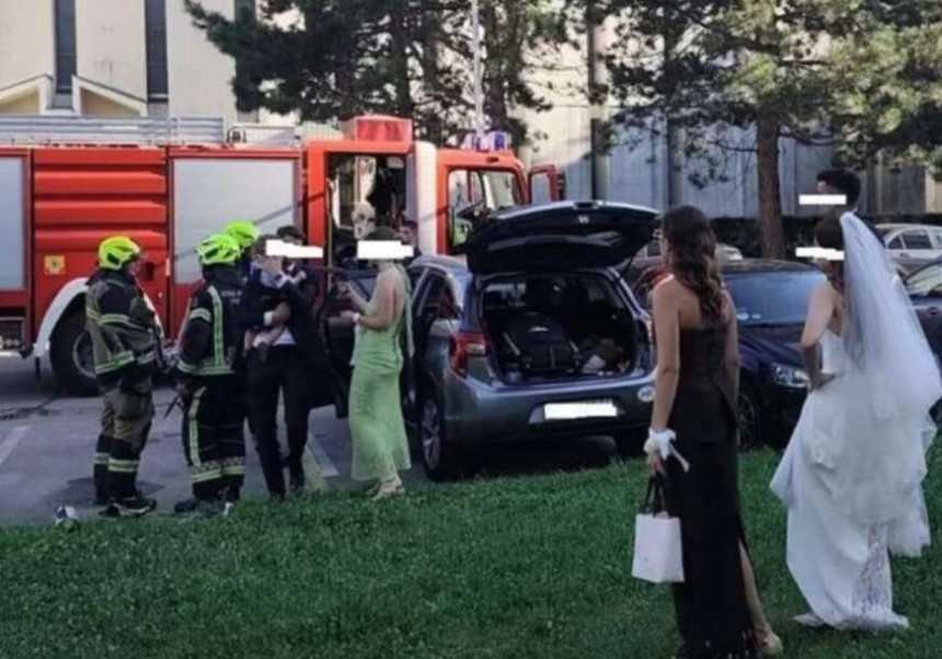 Свадба прекинута: Ватрогасци хитно спасавали дијете