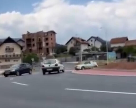 Циркус на Палама: Није знао возити у кружном току (ВИДЕО)
