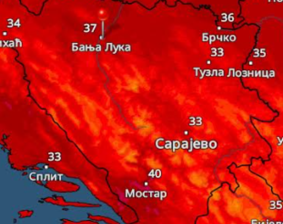 Српску захватио топлотни талас, 41 степен измјерен
