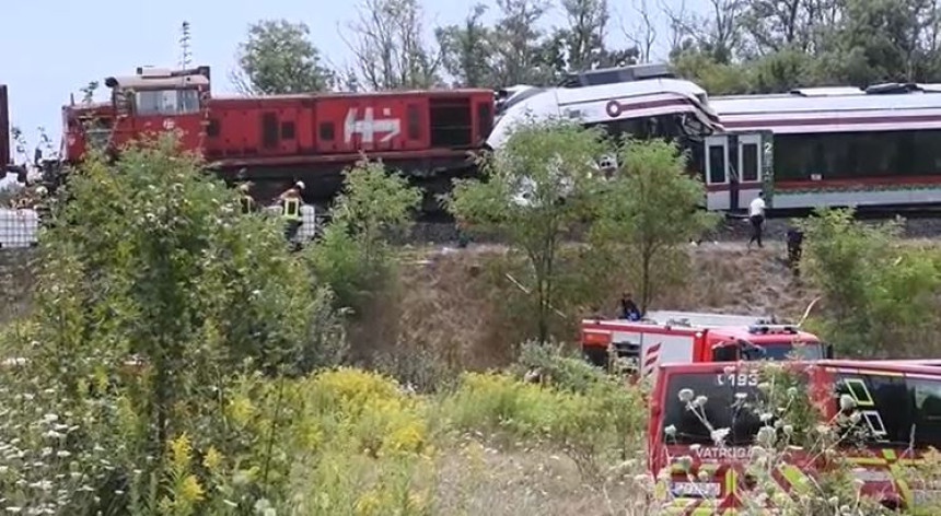 Хрватска: Тежак судар возова, шест особа тешко повријеђено