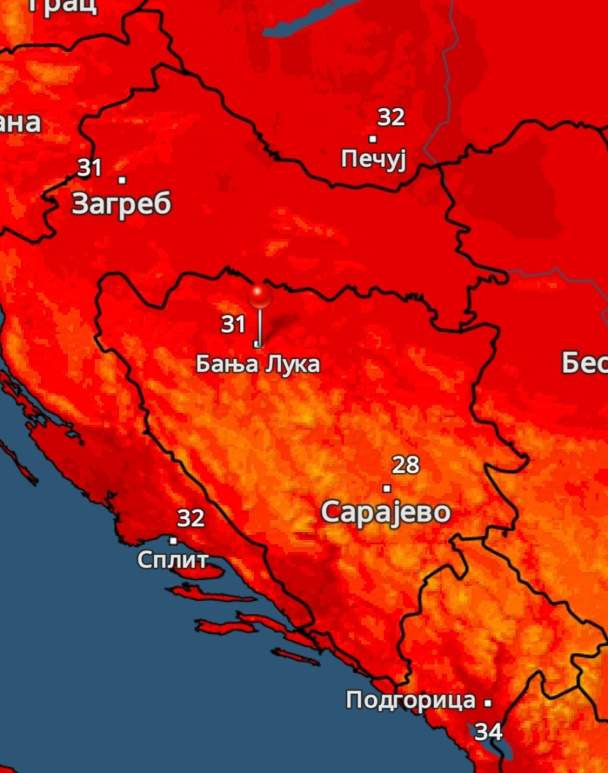 Stiže novi toplotni talas: Desetak vrelih i sušnih dana