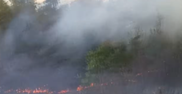 Požar kod Trebinja: Vatra blizu kuća, tu je i helikopter