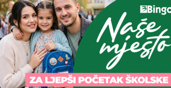 Bingo omogućio zaposlenicima da budu uz svoje prvačiće