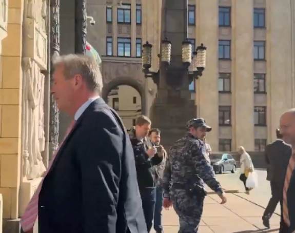 Њемачки амбасадор у Москви хитно позван на разговор