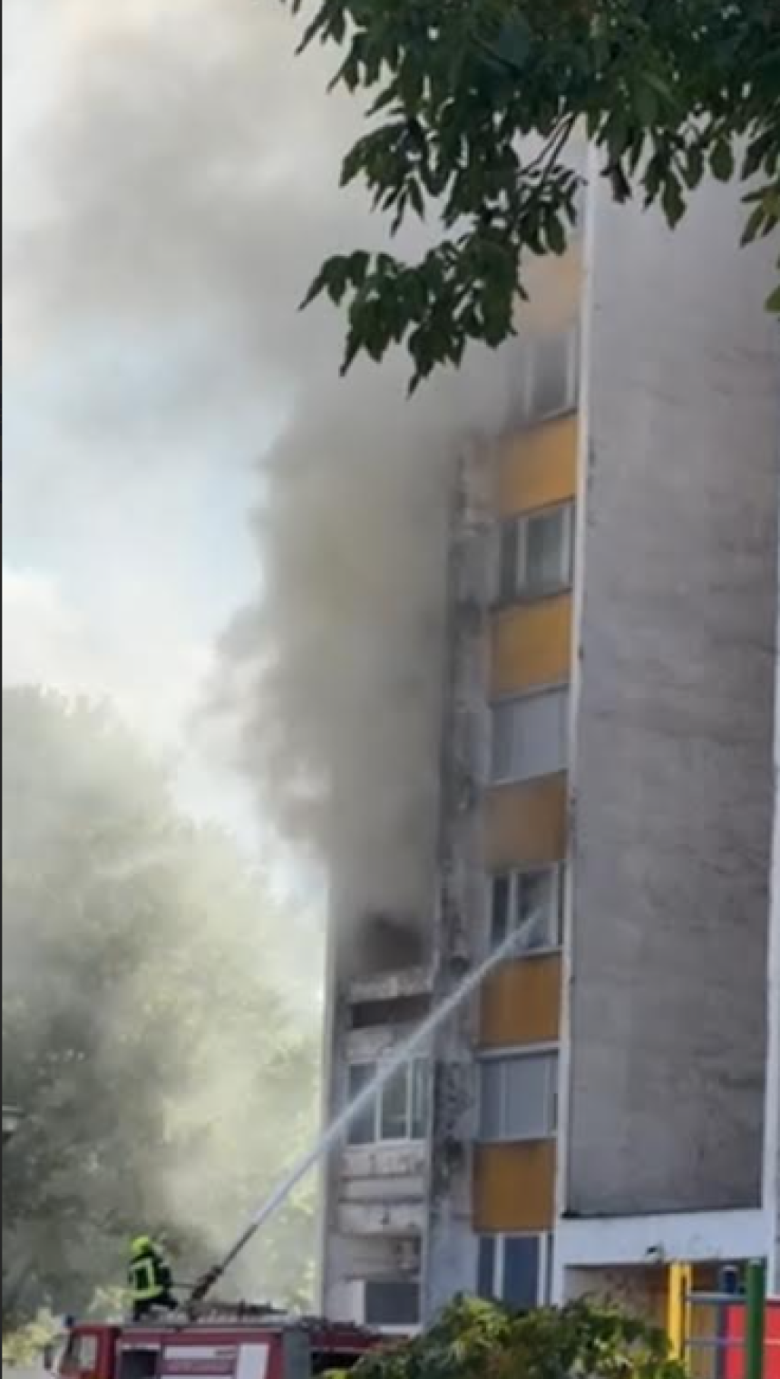 Добој: Букнуо пожар у стану, спријечена трагедија