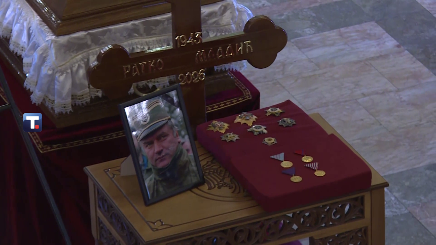 Danas sahrana generala Ratka Mladića u Beogradu