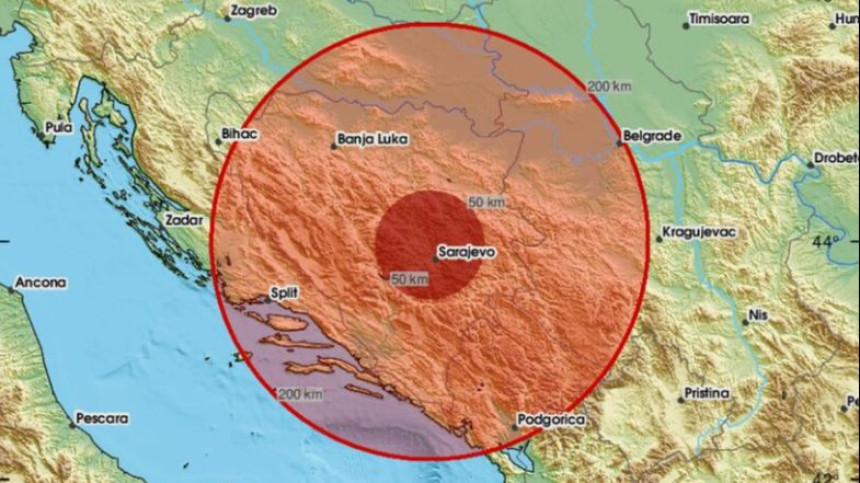Земљотрес код Високог, осјетио се на ширем подручју БиХ