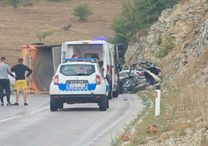 Тешка саобраћајна несрећа на Мањачи