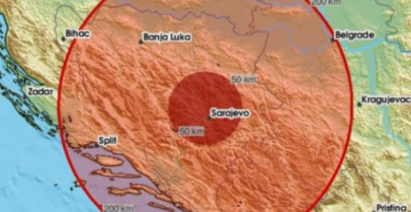 Земљотрес код Високог, осјетио се на ширем подручју БиХ