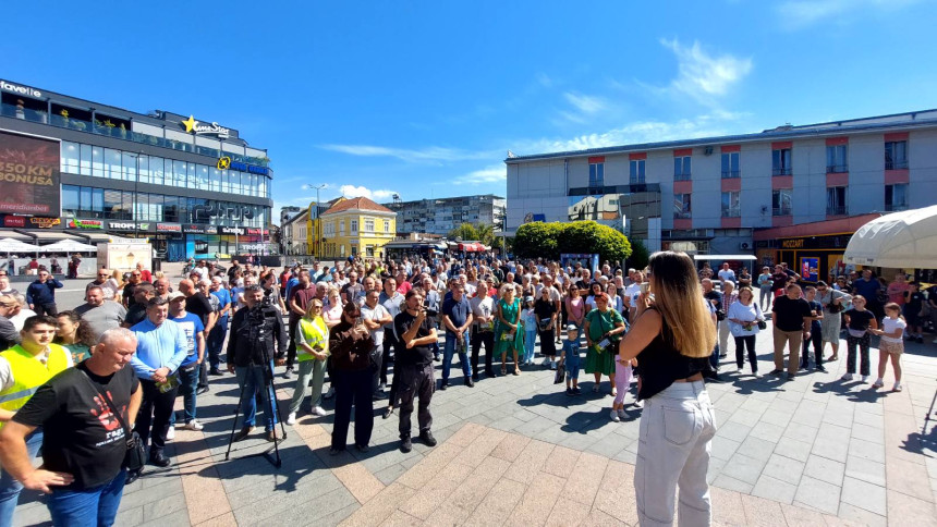 Приједор: Протест због рудника угља на Буковој Коси
