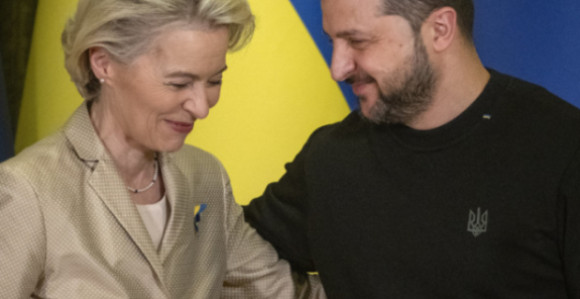Фон дер Лајен са Зеленским: ЕУ подржаваће Украјину