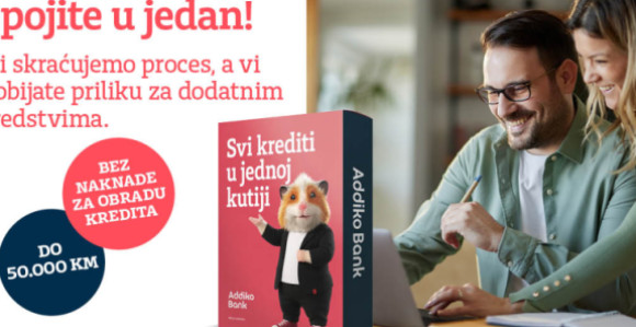 Addiko sada proces zatvaranja kredita čini jednostavnijim
