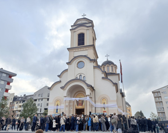 Патријарх Порфирије у Палама освештао Саборни храм