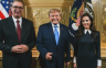 Тамара Вучић објавила фотографију са Трампом и Вучићем