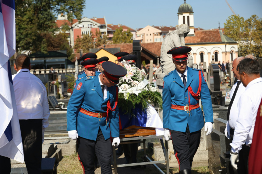 Сахрањена бивша предсједница Српске Биљана Плавшић