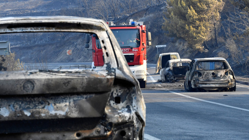HR: Preminula peta žrtva požara na omiškom području