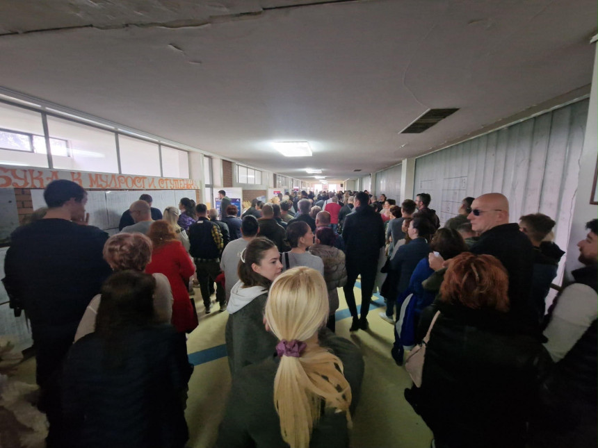 ИПСОС/Цесид: До 14 часова гласало 46,4 одсто бирача