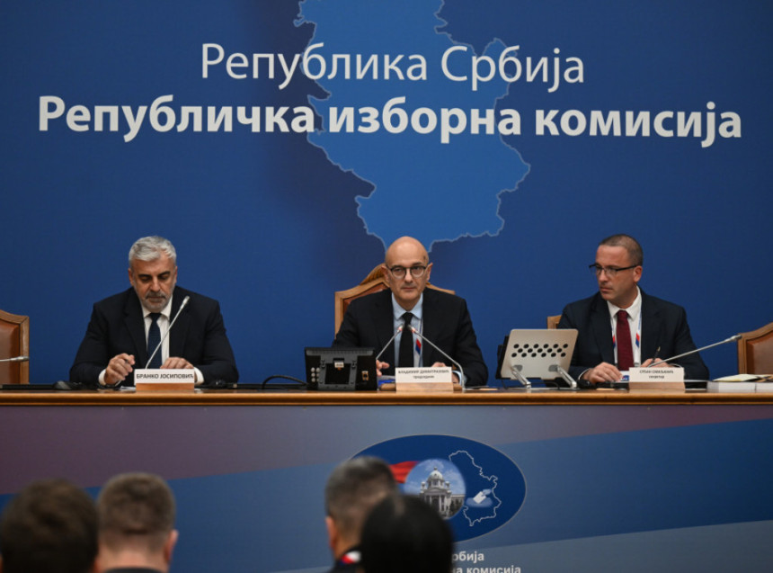 РИК: На основу 8.077 обрађених БМ, Студентска листа 52,54 %,Уједињена Србија 39,29 %