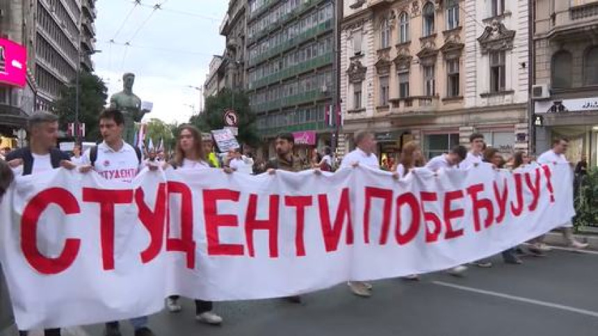 Студенти се први пут огласили након побједе на изборима