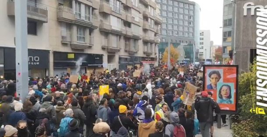Protesti mladih u Francuskoj, Njemačkoj i Holandiji (VIDEO)