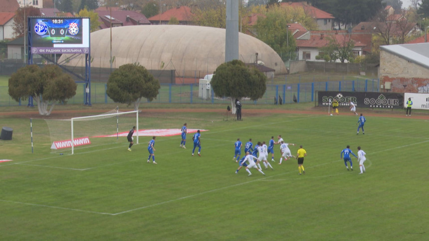 Pobjeda Radnika: Široki pao u Bijeljini rezultatom 2:0