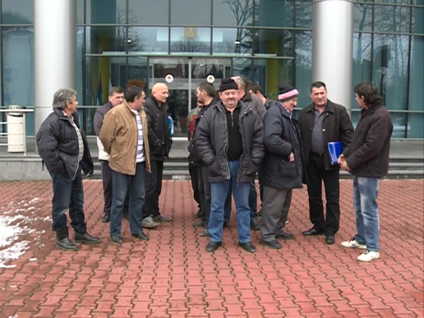 Protest pred Geodetskom upravom