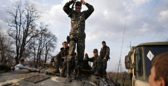 Minobacački napad na Slavjansk