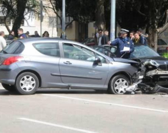 Saobraćajna nezgoda, povrijeđena jedna osoba