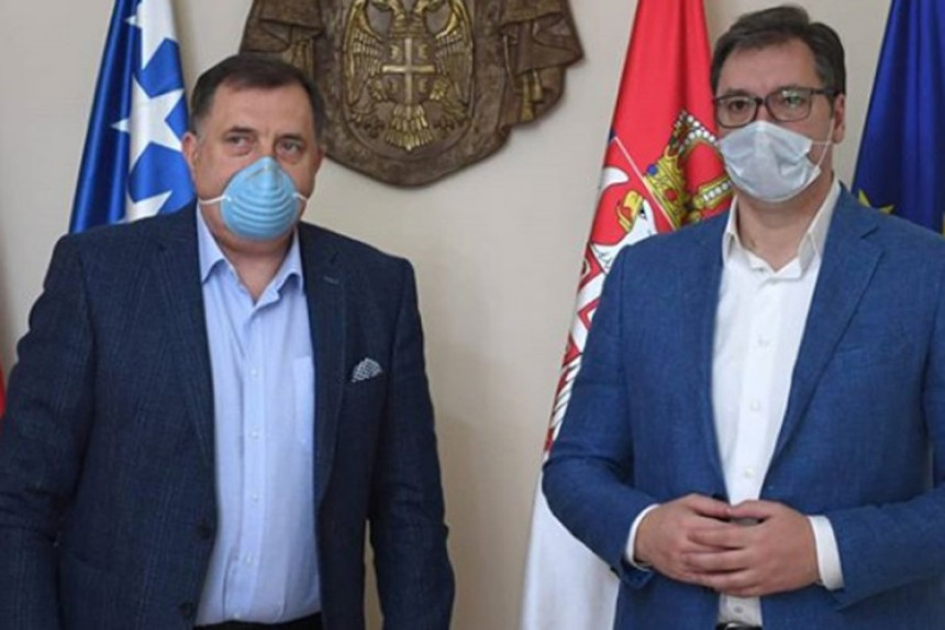 Dodik sa Vučićem o pomoći Republici Srpskoj