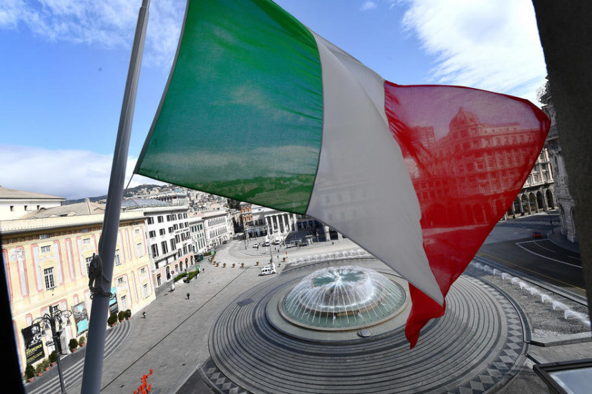 Италија: Најмањи број жртава у претходне двије недјеље