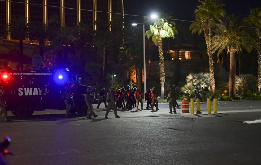 Кључају нереди у Лас Вегасу: Упуцан полицајац