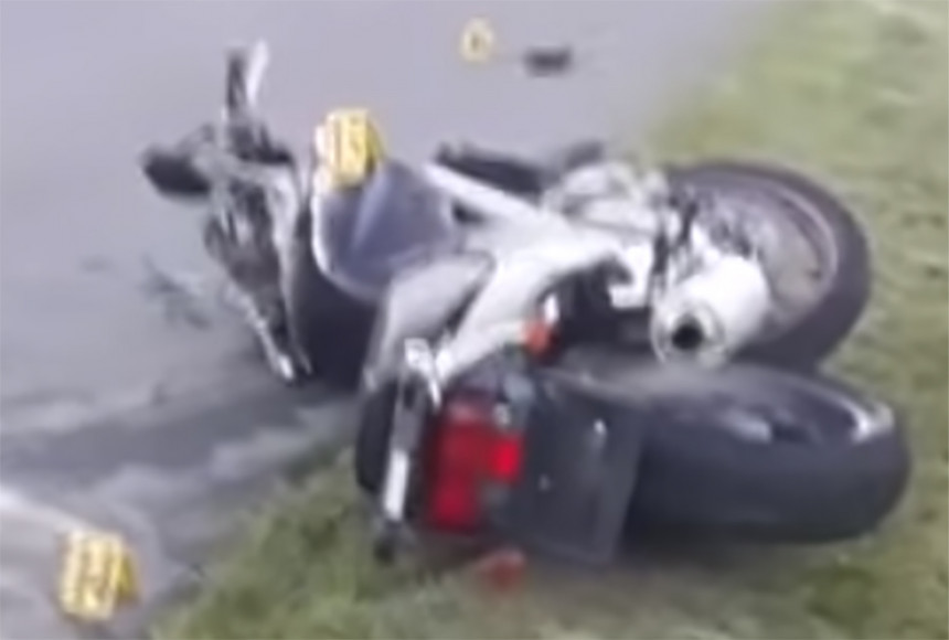 Motociklista umro od posljedica sudara (VIDEO)