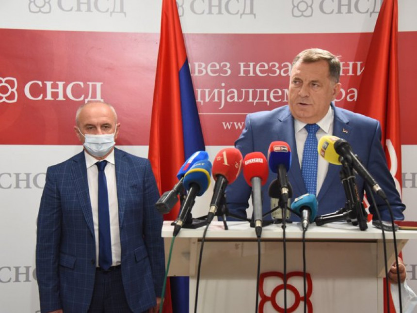 Додик и Ђокић потврдили останак у коалицији