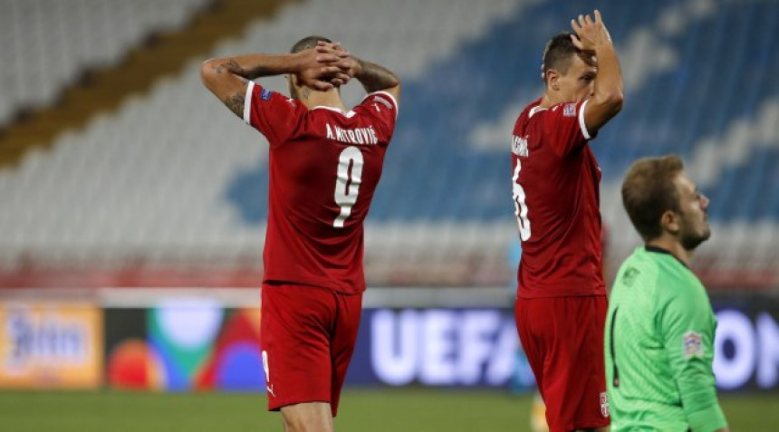 Фудбалери Србије и Турске одиграли неријешено 0:0
