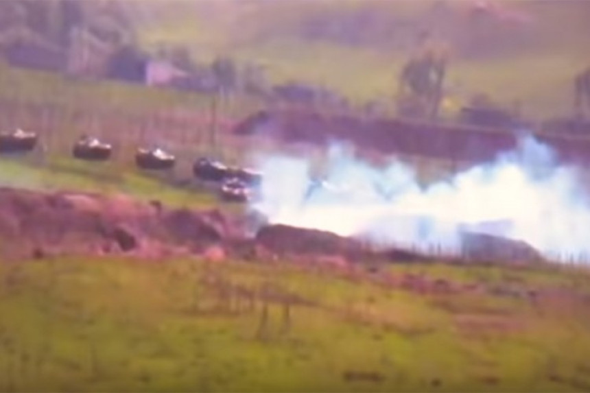 СНИМЦИ ХАОСА: Тенковска борба у Нагорно-Карабаху