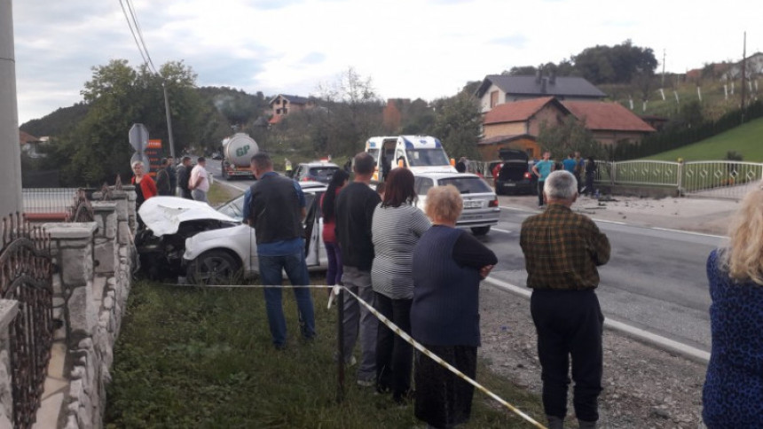 Тешка саобраћајна несрећа код Грачанице