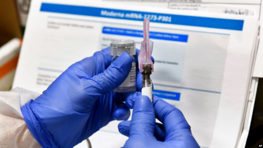 Модерна: Вакцина против ковида ефикасна 94,5%