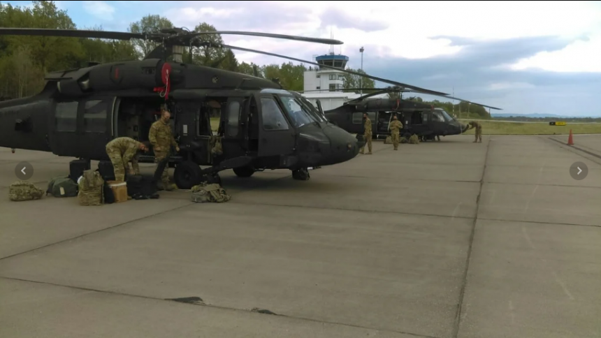 Stigli helikopteri, sprema se vojna vježba na Manjači