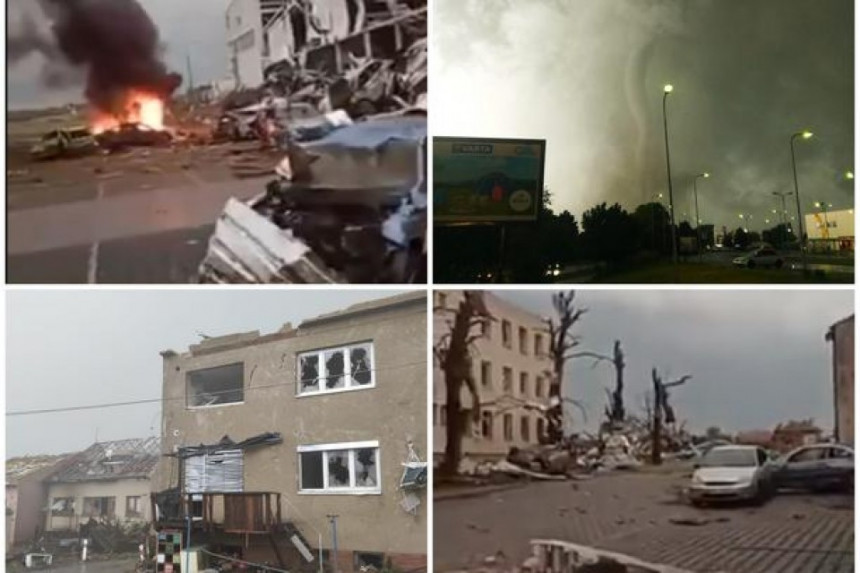 Tornado u Češkoj: Pet mrtvih i užasne scene! (VIDEO)