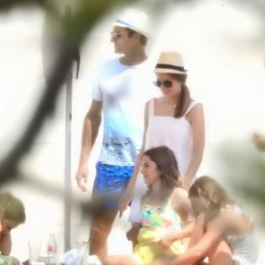 Rodžer Federer sa porodicom odmara u Hrvatskoj