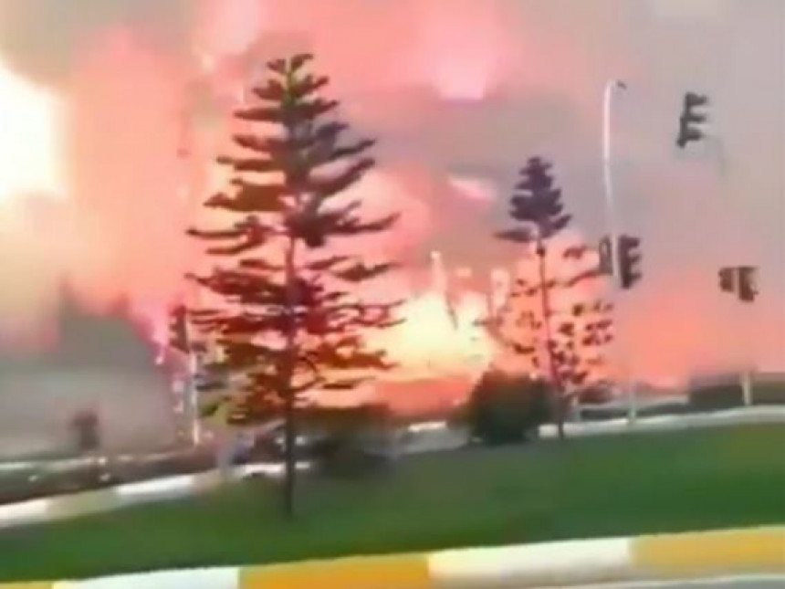 U Antaliji buknuo požar, evakuisano stanovništvo