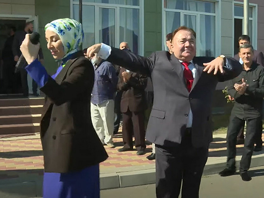 Izborni ples prvog čovjeka Ingušetije