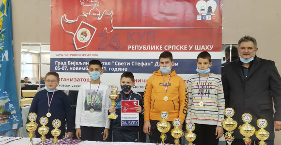 Đorđe Lukić zlatni na 26. KUP-u Srpske u šahu