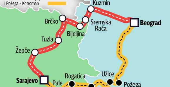 Објављени детаљи изградње аутопута Београд - Сарајево