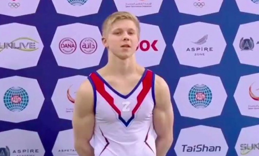 Руски гимнастичар жестоко кажњен због слова "З"