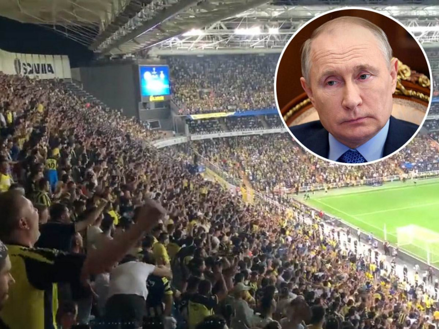 UEFA kaznila Fenerbahče zbog skandiranja Putinu