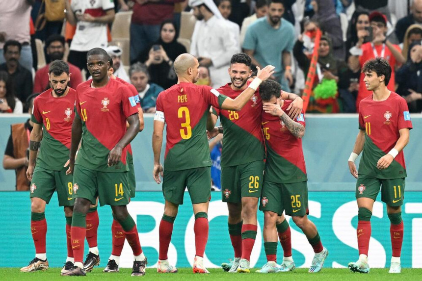 Португалци разбили Швајцарце, иду у четвртфинале