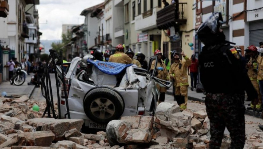 Еквадор броји мртве након разорног земљотреса