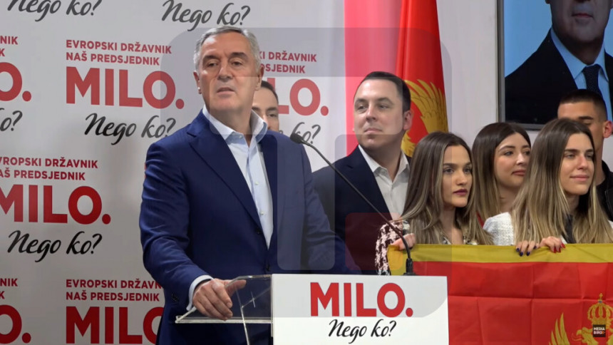 Đukanović uvjeren u pobjedu u drugom izbornom krugu