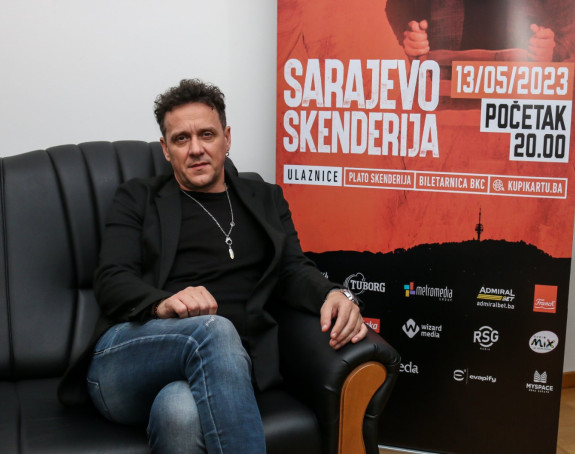 Џенан Лончаревић у Сарајеву: Једва чекам 13. мај